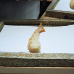 日本橋 蕎ノ字 - 巻きえび（２本目）