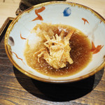 日本橋 蕎ノ字 - 海老の頭（２本目）