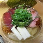 ラーメン巌哲 - 鮪塩冷やし