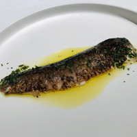 TexturA - 軽く炙ったイワシのマリネ　塩とオリーブオイル