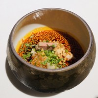 TexturA - よだれ鶏　高坂地鶏の肉とレバー