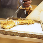 日本橋 蕎ノ字 - 小柴の穴子