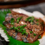 魚河岸 番屋 - 2019.9 秋サバ ゴマ和え（680円）