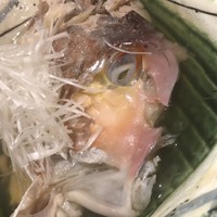 すし岩瀬 - 甘鯛の兜の酒蒸し