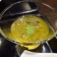 中国料理 豪華 - デザートの愛玉子ゼリー