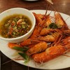 Laota - 料理写真:1908_WR LAOTA TUBAN-老大-_UDANG REBUS HK LIV@150,000Rp(海老)