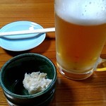 潤鮨 - 途中まで飲んじまったやつ。酒粕漬はお通しで200円