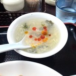 餃子太郎 - スープ