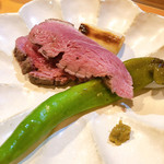 浅草じゅうろく - 万願寺＆葱焼