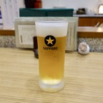 はげ天 - ［2019/08］サッポロクラシック生ビール・中ジョッキ(630円)