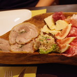ラ トラットリアッチャ  - 前菜の盛り合わせ