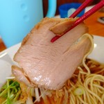 らーめん食堂 ゆうき屋 - 【2019.9.15(日)】醤油らーめん(並盛・150g)750円の豚チャーシュー