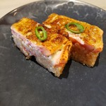 九州寿司 寿司虎 Aburi Sushi TORA - 炙りサーモン押し
