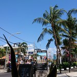 Jamie's Italian - 1908_Jamie's Italian Kuta Beach_店から外の景色 この空の青さはリゾートに来た！って感じですね！