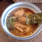 ぼにしも - ラーメン　味玉付　700円