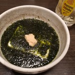 魚三昧 ことぶきや - 青のり豆腐