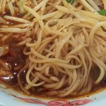 麺屋遼太郎 - 当店イチオシ!! 朱○麺の麺の状態 (2019.09.13)