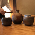 芦屋川 むら玄 - 備前焼の酒器