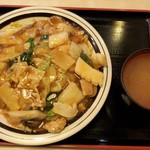 天宝 - 五目あんかけ焼きそばです