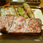 南蛮亭 - 豚しそとアスパラベーコン