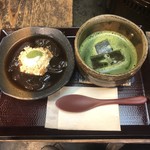 Ryuu Bi Dou - わらび餅と抹茶のセット