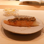 鮨 なんば - 増毛ぼたん海老、海老味噌殻