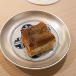 鮨 なんば - あん肝のパテ、ジャン・フランソワ」さんのパン