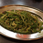 おばんざい のみねえ - 明太子とピーマンをバター炒めしたもの