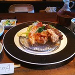 うちだ - スペシャルランチ(牛の串焼 海老フライ ホタテフライ 一口カツ)2052円