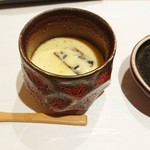 鮨 竜介 - 穴子の茶碗蒸し