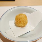 鮨 竜介 - 蟹クリームコロッケ