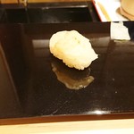 鮨 竜介 - 白海老昆布締め