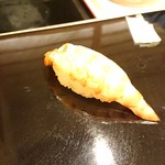 鮨 竜介 - 車海老　半茹で