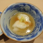 鮨 あらい - アイナメの蒸し物