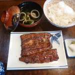 羽田うなぎ店 - '19/09/15 蒲焼定食・上（税込2,300円）