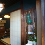 羽田うなぎ店 - '19/09/15 入口に瓢箪