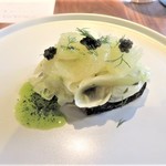 IL GARAGE - 戻り鰹　柑橘　大根　キャビア