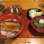 うなぎ屋酒坊・画荘 越後屋 - 鰻重セット