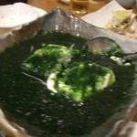 青ノリ豆腐
