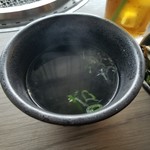 USHIABURI - ランチのスープ