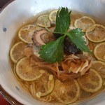 南部屋路ばた - 限定麺「秋刀魚とすだちの塩そば」(2019年9月15日)