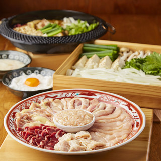 A must-see for hot pot lovers! Our proud “Nabe Meat Tori”