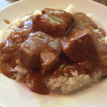 さふらん - 2019年9月。ポークカレー単品750円。