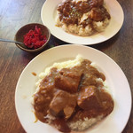 さふらん - 2019年9月。ポークとチキン。