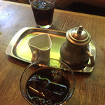 さふらん - 2019年9月。セットのアイスコーヒー。
