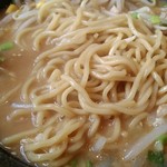 ラーメンはっちゃき - 麺アップ