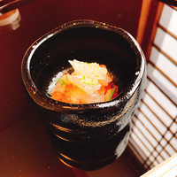 馳走 筏や - ヒラメとイクラのみぞれ和え