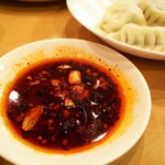 中華菜舘 清心 - 激旨！水餃子のニンニクタレ