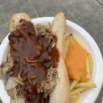 横田基地 日米友好祭 - 【2019.9.14】ビーフバーベキューサンド1000円