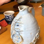 中国精進料理 凛林 - 紹興酒の器は林さんの手作り